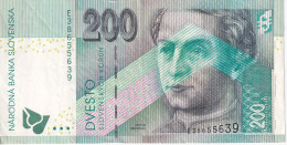 Delcampe - BILLETE DE ESLOVAQUIA DE 200 KORUN DEL AÑO 1999 (BANKNOTE) - Slovaquie