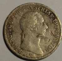 Delcampe - Regno Lombardo Veneto Francesco I ¼ Lira 1822 V - Lombardije-Venetië