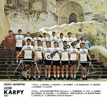 Delcampe - PHOTO REENFORCE, NO CARTE, GROUPE TEAM GOUDSMIT 1971 FORMAT 20 X 21,5 ) - Radsport