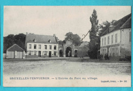 Delcampe - * Tervuren - Tervueren (Vlaams Brabant) * (Lagaert, Brux, Nr 395) Entrée Du Parc Au Village, Café Restaurant, TOP, Rare - Tervuren