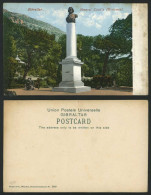 Delcampe - Gibraltar Old U.B. Colour Postcard - General Elliott Eliott's Monument - Gibraltar