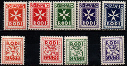 Delcampe - ITALIA - RODI - 1934 - CROCE DI MALTA - MNH - Egée (Rodi)