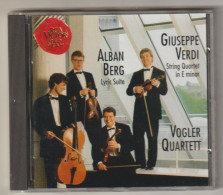 Delcampe - CD VERDI  String Quartet In E Minor  ALBAN BERG  VOGLER QUARTETT  RARE    Etat: TTB - Klassik