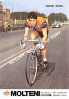 Delcampe - PHOTO REENFORCE, NO CARTE, MARIANO BASSO TEAM MOLTENI 1971 FORMAT 16,8 X 23,8 ) - Radsport