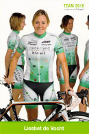 Delcampe - Cyclisme, Liesbet De Vocht - Radsport