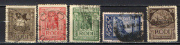 Delcampe - ITALIA - RODI - 1936 - CERVI - ESPRESSI - USATI - Egée (Rodi)