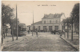 Delcampe - 77 MELUN - La Gare - Melun