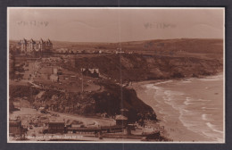 Delcampe - Vintage Postcard United Kingdom Whitby West Cliff - Whitby