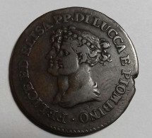 Delcampe - Lucca E Piombino Elisa Bonaparte E Felice Baciocchi 3 Centesimi 1806 - Lucca