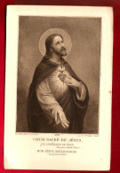 Delcampe - Image Pieuse Ed Bouasse Lebel Soufflot 4921 Coeur Sacré De Jésus - A Voir ==) Prière Au Dos - Paray Le Monial 18-08-1922 - Images Religieuses