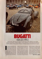 Delcampe - Article Papier 8 Pages BUGATTI TOUS LES TYPES Année 1991 MAG - Non Classés