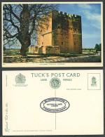 Delcampe - CYPRUS Old Tuck's Postcard Kolossi Castle, Built By Frankish Military, Limassol - Cyprus