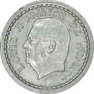 Delcampe - Monnaie, Monaco, Franc, Undated (1943) - 1922-1949 Louis II