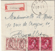 Delcampe - Recommandé Hasselt - 1936-1957 Open Collar