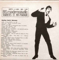 Delcampe - Fiche TOM JONES BS MADEMOISELLE Août 1969 BSO - Non Classés