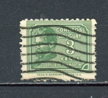 Delcampe - URUGUAY - ZORRILLA DE SAN MARTIN - N° Yvert 419 Obli. - Uruguay
