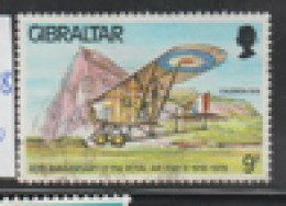 Delcampe - Gibraltar  1978 SG 408  9p Anniversary R A F   Fine Used - Gibraltar