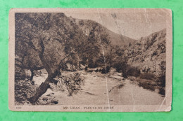 Delcampe - Mt. Liban - Fleuve Du Chien (timbre N° 86   50c. Sur 10c. Surcharge O.M.F.) - Libanon