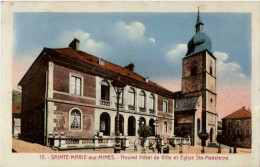 Delcampe - Ste-Marie Aux Mines - Nouvel Hotel De Ville - Sainte-Marie-aux-Mines