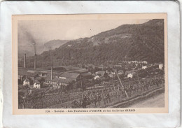 Delcampe - CPA :  14 X 9  -  Savoie.  - Les Fontaines D'UGINE  Et Les Acièries  GIROD - Ugine