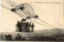 Delcampe - San Sebastian - Monte Ulia - El Tranvia Aereo - Guipúzcoa (San Sebastián)