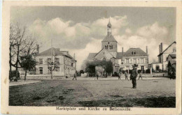 Delcampe - Marktplatz Und Kirche Zu Betheniville - Bétheniville