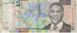 Delcampe - BILLETE DE BAHAMAS DE 1 DOLLAR DEL AÑO 2017  (BANKNOTE) - Bahamas