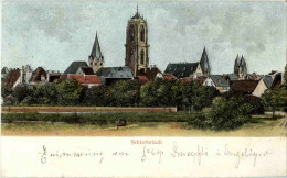 Delcampe - Selestat Schlettstadt - Reliefkarte - Selestat