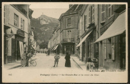 Delcampe - Carte P De 1903 ( Poligny / La Grande-Rue Et La Croix Du Dent ) - Poligny