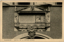 Delcampe - Riquewihr - Cartel De La Maison Kiener - Riquewihr