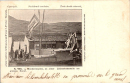 Delcampe - (17/08/26) CHINE-CPA MANDARINJUNKE, AN EINER. LIKINERHEBESTELLE AM GROSSEN KANAL - " FABER B. PFEIFER - TIENTSIN " - China