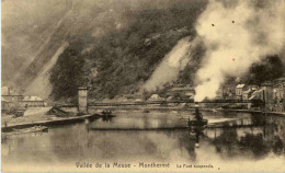 Delcampe - Montherme - Le Pont Suspendu - Montherme