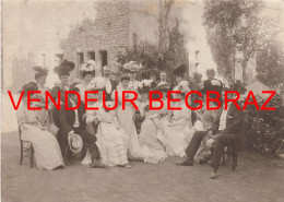 Delcampe - LE CELLIER    CHATEAU DE LA VIGNETTE MARIAGE  DE MARGUERITE JUCHAULT DES JAMONIERES PHOTO PAPIER 1900   REAL PHOTO - Le Cellier