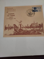 Delcampe - Enveloppz JOURNEE DU TIMBRE AMIENS 1945 - ....-1949