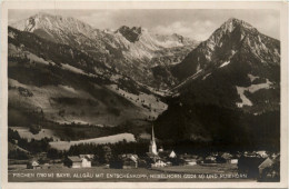 Delcampe - Fischen, Allgäu, M. Entschenkopf, Nebelhorn Und Rubihorn - Fischen