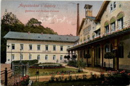 Delcampe - Augustusbad, Badehaus Und Kurhaus-Terrasse - Bautzen