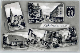 Delcampe - Buende Herford Buende Kirche Eschstrasse Heimatmuseum Bahnhofstrasse Elsebruecke - Bünde