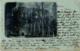 Delcampe - Gruss Aus Zittau - Kirchruine Und Friedhof - Zittau
