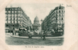 Delcampe - - PARIS. - Un Coin Du Quartier Latin - Carte En Relief - - Altri Monumenti, Edifici