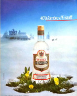 Delcampe - Publicité Papier  ALCOOL VODKA ERISTOFF Année 1987 EV-W - Publicités
