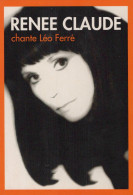 Delcampe - Renée Claude Chante Léo Ferré Unposted *YBN577 - Theater