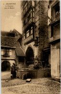 Delcampe - Riquewihr - Reichenweier - La Fontaine Et Le Dolder - Riquewihr