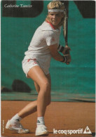 Delcampe - TENNIS  Catherine TANVIER Née à TOULOUSE En 1965 - Autres & Non Classés