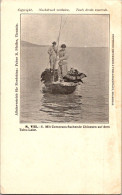 Delcampe - (17/08/26) CHINE-CPA MIT COMORANS FISCHENDE CHINESEN AUF DEM TAHU-LAKE - " FABER B. PFEIFER - TIENTSIN " - China