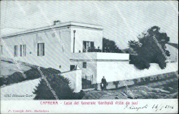 Delcampe - Be141 Cartolina Caprera Casa Del Generale Garibaldi Vista Da Sud Sassari - Sassari