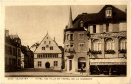 Delcampe - Munster - Hotel De Ville - Munster