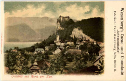 Delcampe - Veldes Mit Burg Am See - Slowenien