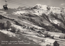 Delcampe - CARTOLINA  VALSESIA,VERCELLI,PIEMONTE-SEGGIOVIA MERA M. 1600-CAMPI SPORT INVERNALI-VACANZA,BELLA ITALIA,NON VIAGGIATA - Vercelli