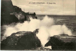 Delcampe - San Sebastian - El Rompe Olas - Guipúzcoa (San Sebastián)
