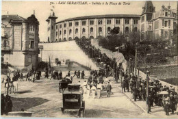 Delcampe - San Sebastian - Subida A Plaza De Toros - Guipúzcoa (San Sebastián)